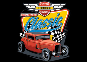 Ride The Classic t shirt design online