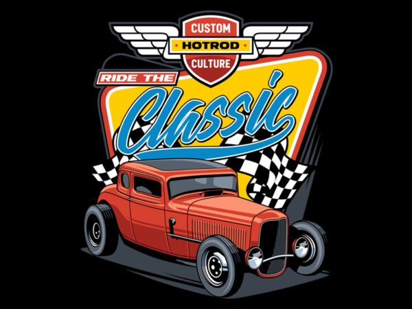 Ride the classic t shirt design online