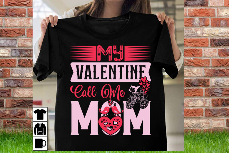 My valentine call me mom T shirt design,T shirt svg, Gnome svg designs, Cupid svg, Heart svg, Love day retro, Cricut svg png designs, Desig