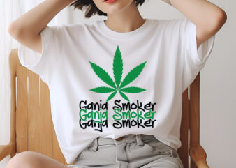 Ganja Smoker SVG design,Weed SVG design Bundle, Marijuana SVG design Bundle, Cannabis Svg design, 420 design, Smoke Weed Svg design, High