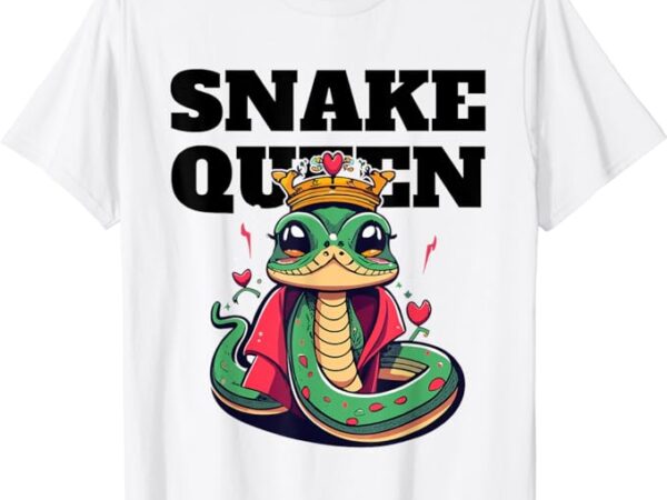 Snake queen girls snake lover tshirt womens snake t-shirt