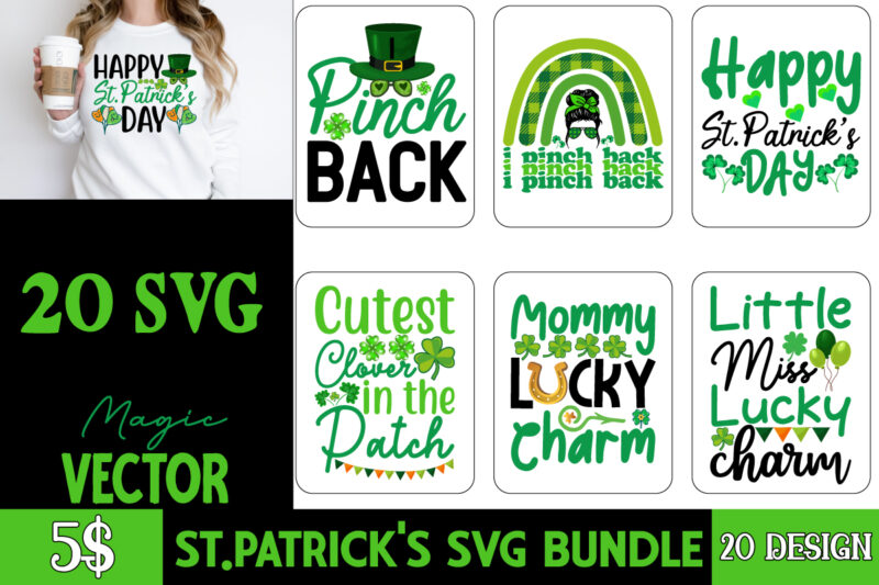 St.Patrick’s SVG Bundle,St.Patrick’s