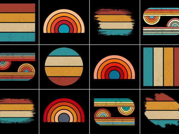 Sunset colorful grunge background t shirt template vector Sunset colorful grunge background t shirt template vector