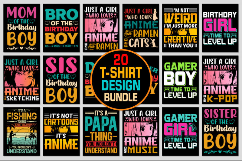 T-Shirt Design Bundle