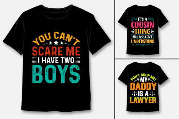 Retro Vintage T-Shirt Design Bundle