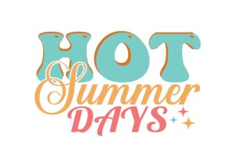 Hot Summer Days graphic t shirt