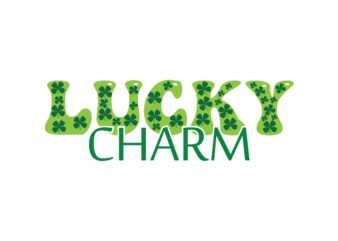 Lucky Charm t shirt vector graphic