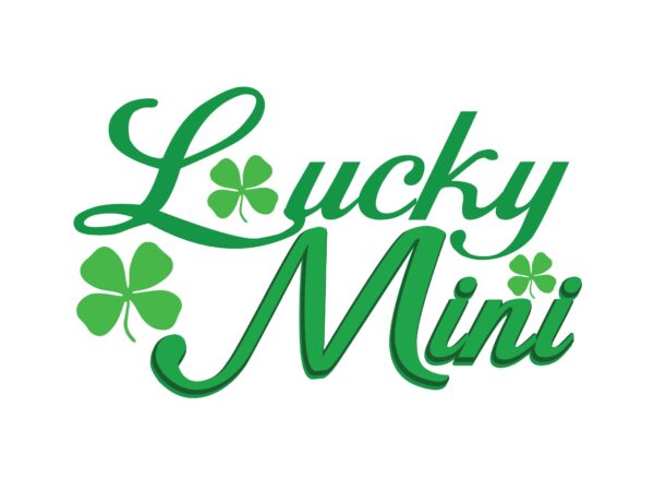 Lucky mini t shirt vector graphic