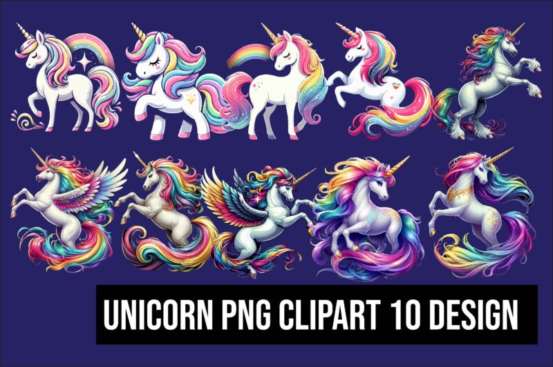 Unicorn PNG Clipart