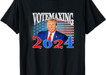 VoteMaxing 2024 LooksMax Funny T-Shirt