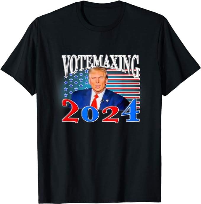 VoteMaxing 2024 LooksMax Funny T-Shirt