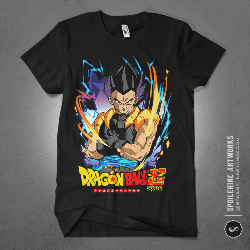 20 dragonball artwork for tshirt design bundle illustration