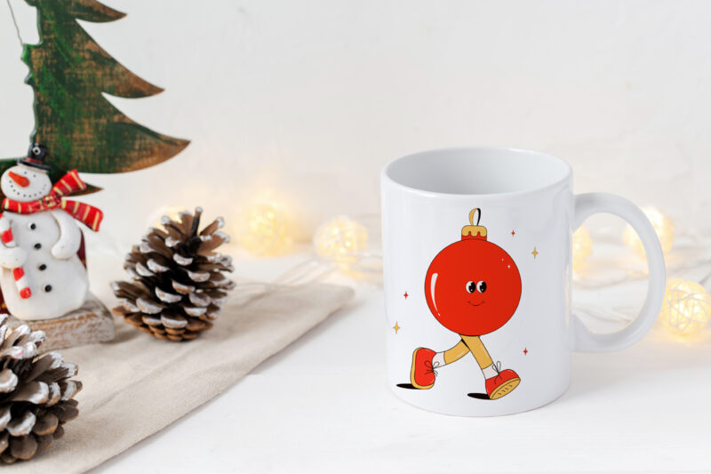 Y2k,Retro Christmas Mascot Sublimation