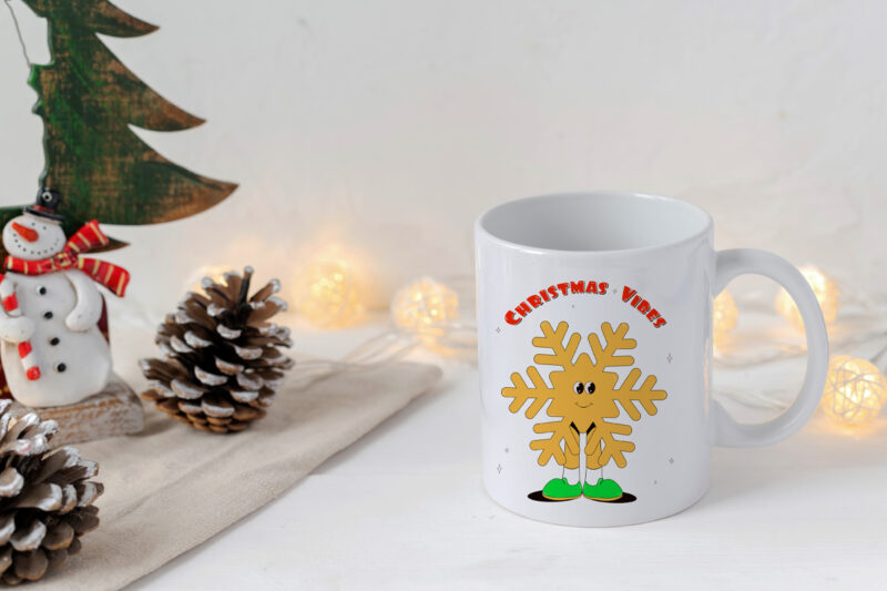 Y2k,Retro Christmas Mascot Sublimation