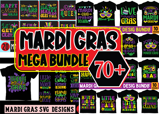 Mardi Gras SVG designs mega bundle,Mardi Gras SVG Bundle, Mardi Gras Bundle, Mardi Gras Carnival, Mardi Gras Festival, Western Mardi Gras, F