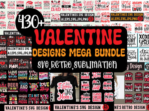 Valentines day designs mega bundle,t shirt svg, gnome svg designs, cupid svg, heart svg, love day retro, cricut svg png designs, designs sv