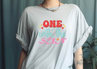 One with the Sun t shirt design online