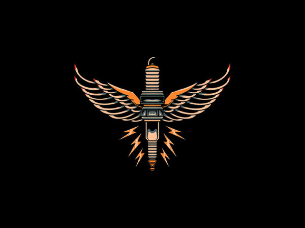 Thunder motor t shirt designs for sale