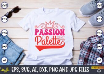 Passion Palette,Valentine day,Valentine’s day t shirt design bundle, valentines day t shirts, valentine’s day t shirt designs, valentine’s d