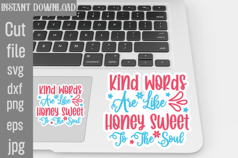 Kindness Sticker SVG Bundle,Kindness Svg, Be Kind Svg,Kindness Svg, Be Kind Svg, Inspirational Svg, Motivational Svg, Mental Health Svg, Pos