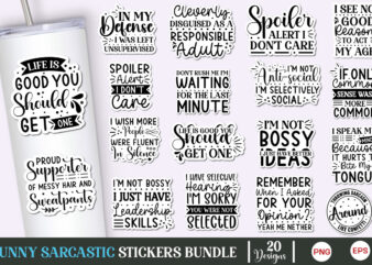 Sarcastic Funny sayings sticker bundle, Funny Sarcastic Sticker Bundle , Sarcasm Quotes Stickers PNG, Sarcastic Sticker, Sarcastic Quotes St