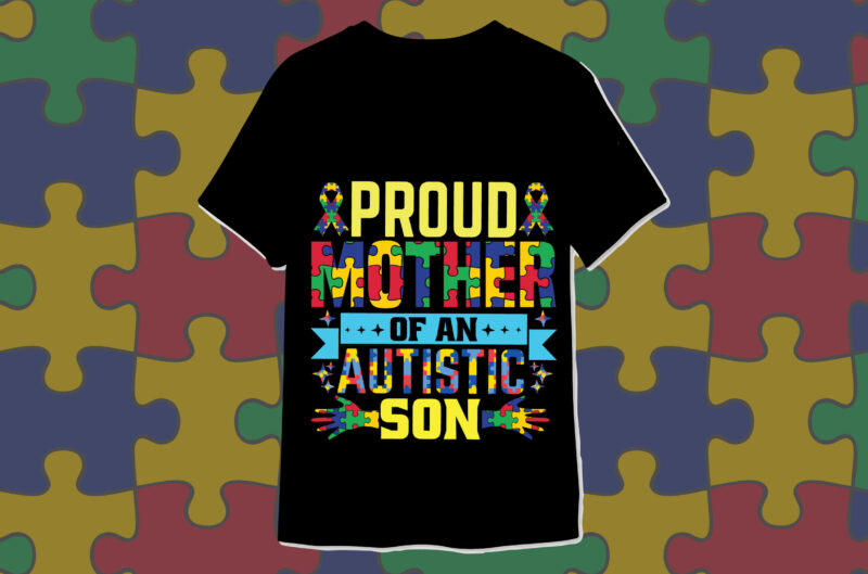 Autism Awareness t-shirt designs bundle