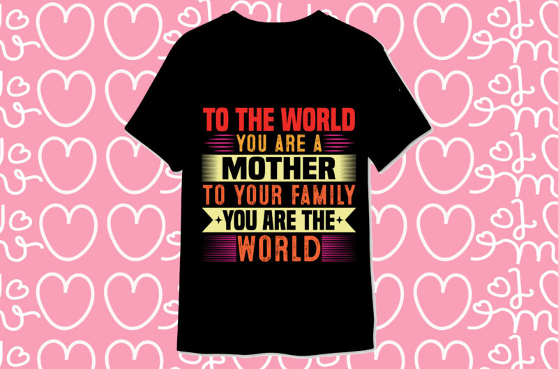 mother’s day t shirt design bundle