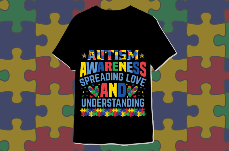 Autism Awareness t-shirt designs bundle