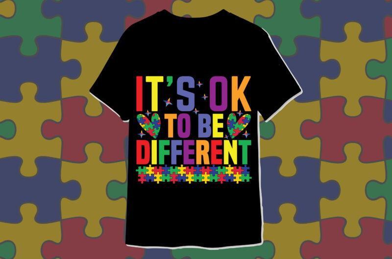 Autism Awareness t-shirt designs bundle