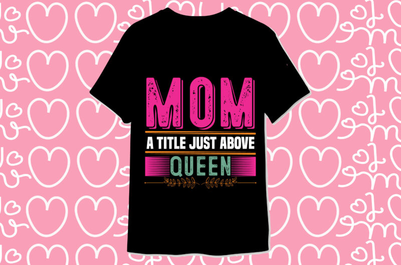 mother’s day t shirt design bundle