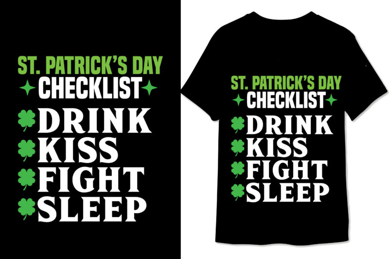 St Patrick’s Day t shirt Design Bundle