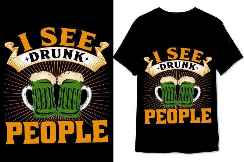 St Patrick’s Day t shirt Design Bundle