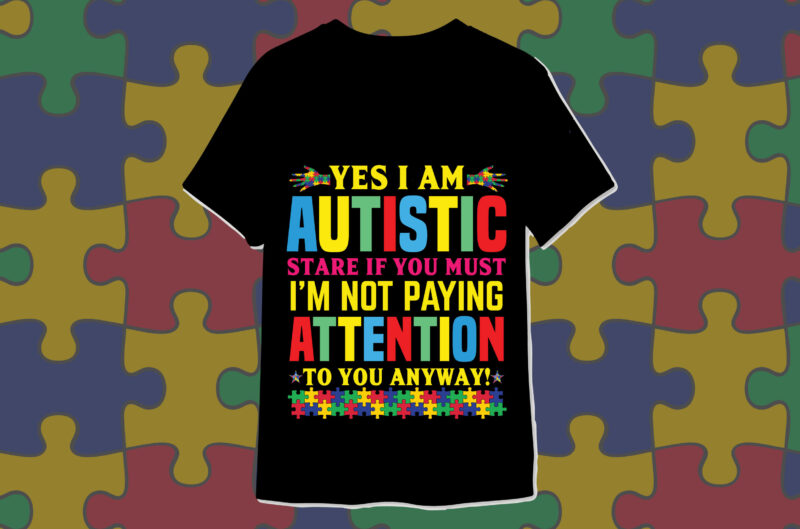 Autism Awareness t-shirt designs bundle