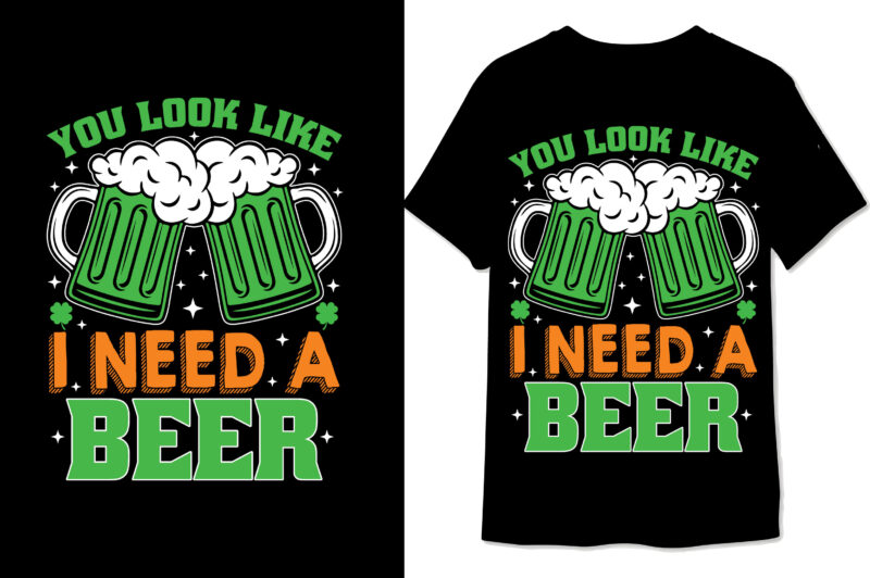 St Patrick’s Day t shirt Design Bundle