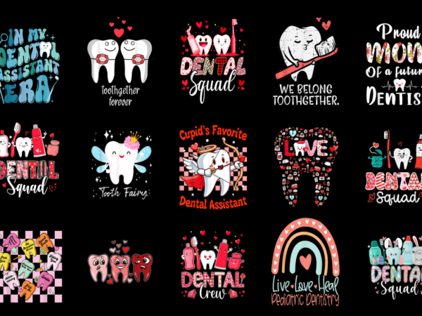 15 dentist shirt designs bundle p2, dentist t-shirt, dentist png file, dentist digital file, dentist gift, dentist download, dentist design