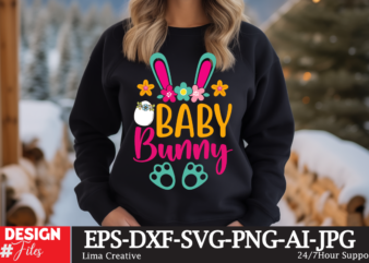 Baby Bunny SVG Cut File ,Happy easter SVG PNG, Easter Bunny Svg, Kids Easter Svg, Easter Shirt Svg, Easter Teacher Svg, Bunny Svg, svg files t shirt template