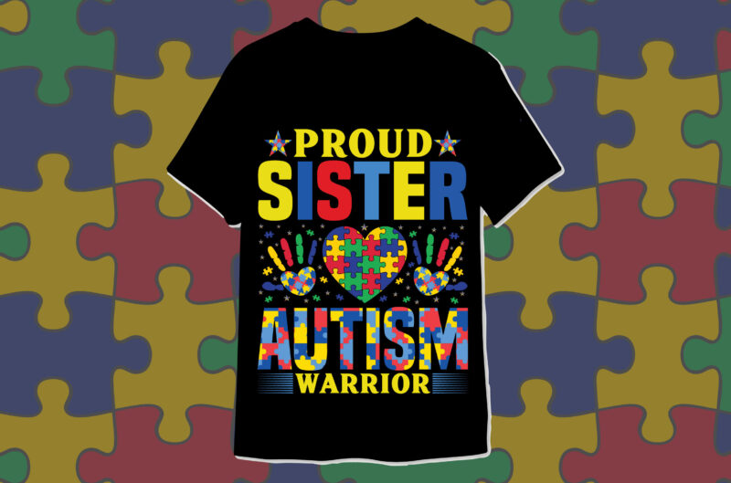 Autism Awareness t-shirt designs bundle