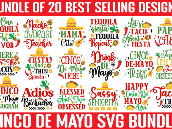 Cinco de mayo t-shirt bundle,mexico svg, cinco de mayo t-shirt bundle,happy cinco de mayo, fiesta squad svg png,cinco de mayo svg bundle, c