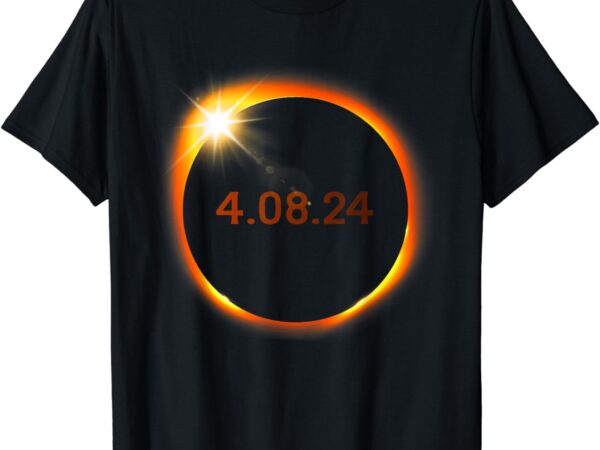 2024 solar eclipse american totality spring 4.08.24 t-shirt