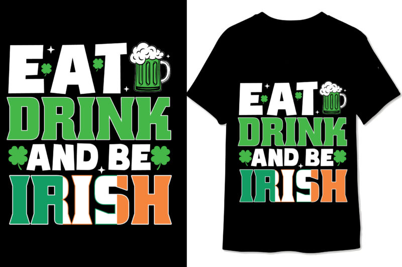 St Patrick’s Day t shirt Design Bundle