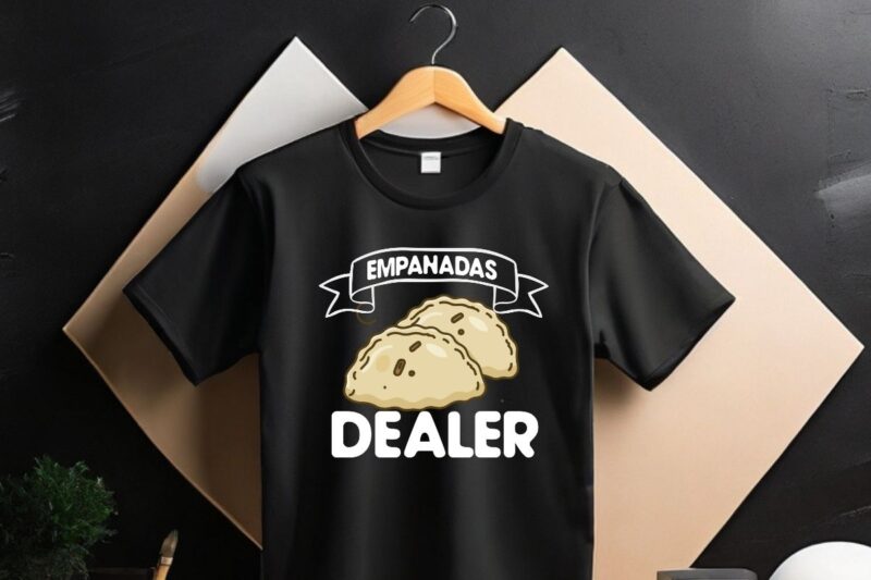 Empanada Dealer Mexican Venezuela Food Empanada T-Shirt design vector, empanada shirt, Empanada Lover, Food Lover, Empanada shirt, Empanada