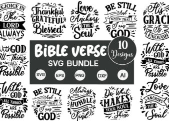 Bible verses svg bundle, religious quotes cut files, bible verses svg, christain bible, christain quotes svg, cut files, printable quotes, s