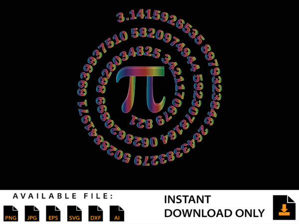 Happy pi day shirt design