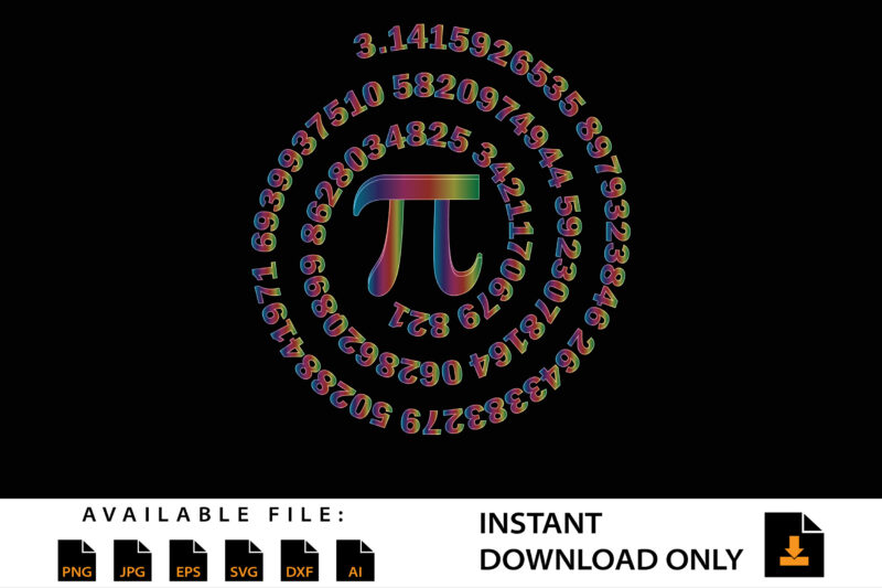 Happy Pi Day Shirt Design