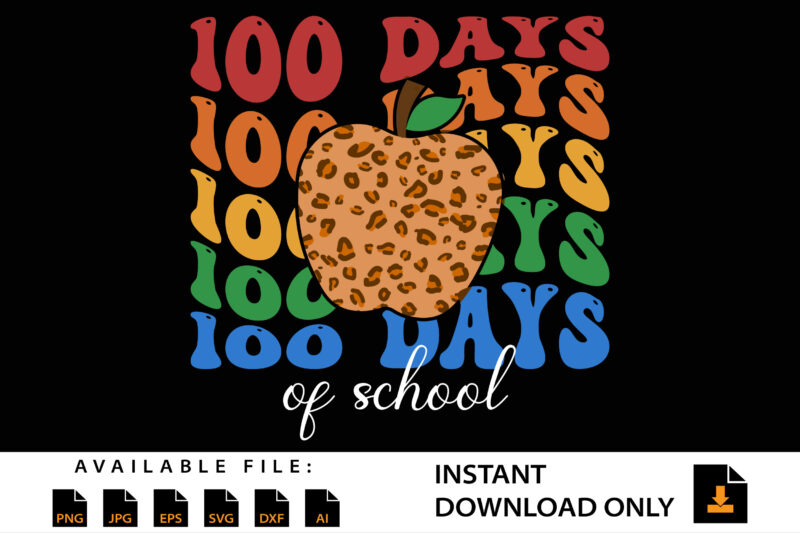 100 Days Of School Teacher And Student T-Shirt