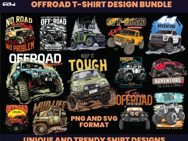 60 off-road car design bundles, 4×4 t-shirt design, outdoor travel suv car design, adventure car, 4wd car design, graphics tees , dtf, dtg