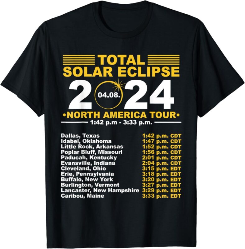 15 Total Solar Eclipse 2024 Shirt Designs Bundle P1, Total Solar Eclipse 2024 T-shirt, Total Solar Eclipse 2024 png file, Total Solar Eclips