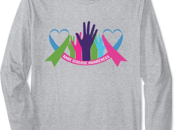 Awareness rare disease day 2024 long sleeve t-shirt