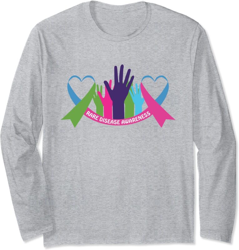 Awareness Rare Disease Day 2024 Long Sleeve T-Shirt