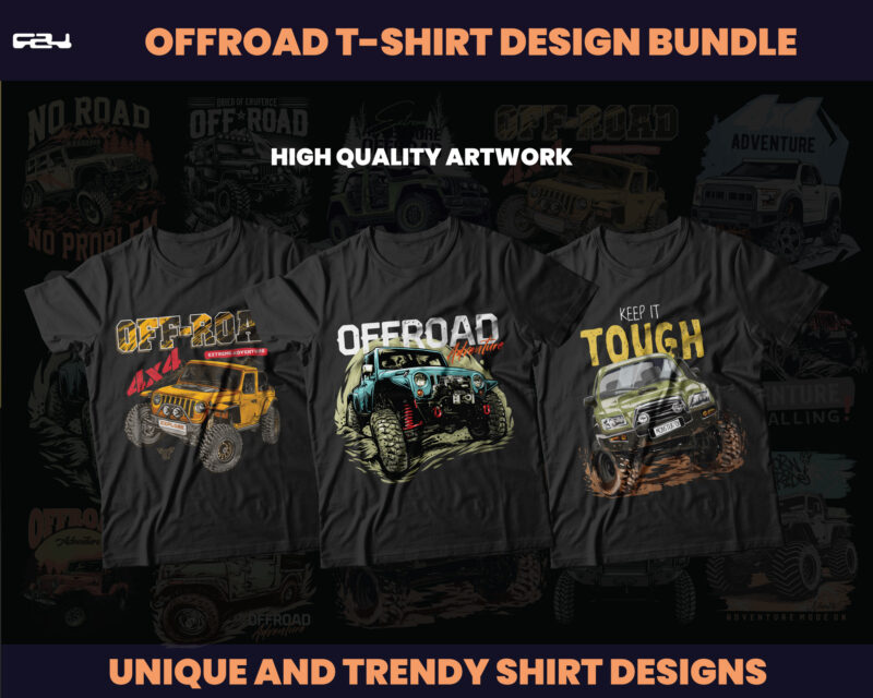 60 Off-Road Car Design bundles, 4×4 T-shirt Design, Outdoor Travel SUV Car Design, Adventure car, 4WD car design, Graphics tees , DTF, DTG